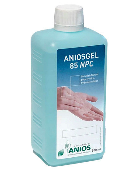 Aniosgel 85 NPC Gel désinfectant pour les mains 500ml