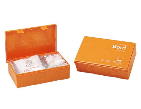 IVF Bord-Apotheke,Koffer orange,26x17,5x8cm
