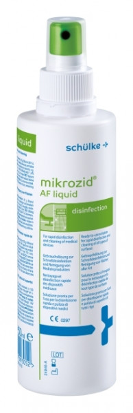 Mikrozid AF Liquid 250ml désinfectant à vaporiser à base d'alcool pour la désinfection rapide des surfaces (prix incl. Taxe-COV)