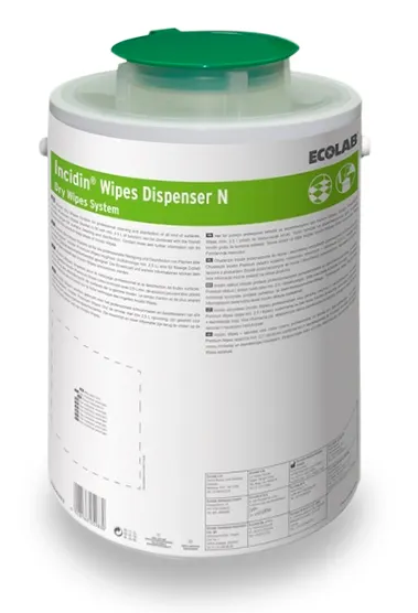 Incidin Wipes Dispenser N wiederverschliessbarer Tuchspender ohne Wipes (Dry Wipes System)