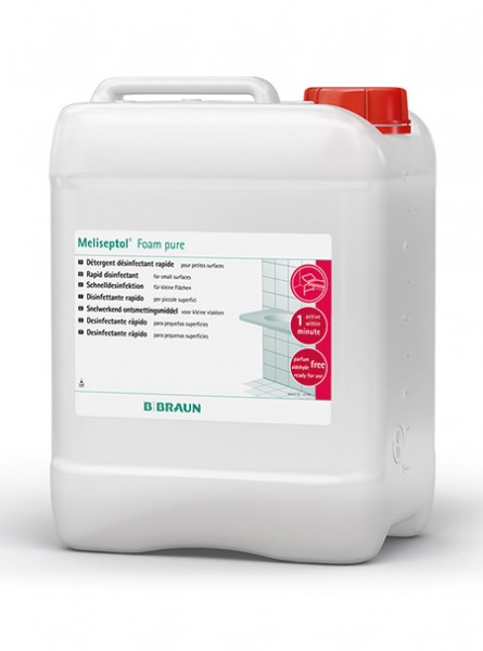 Meliseptol Foam pure Flächen-Desinfektionsmittel 5 Liter Kanister (Preis inkl. VOC-Abgabe)