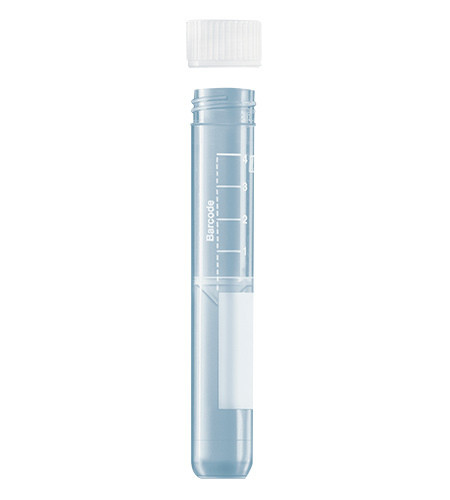 Sarstedt Röhre 92x15,3mm PP Rundboden mit Zwischenboden Schraubverschluss montiert P.à 100