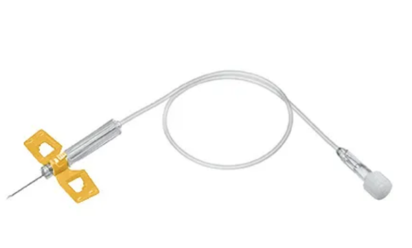 Venofix Safety 25G 0,5x19mm 30cm orange P.à 50