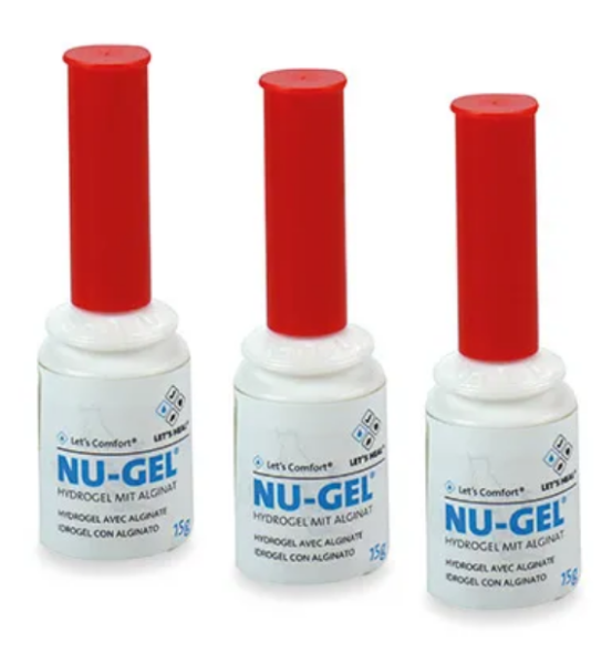 Nu-Gel Hydrogel avec alginate 15g p.à 3 pces