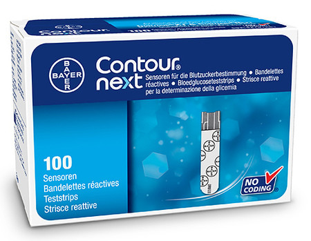 Ascensia Contour NEXT Sensoren P.à 100 (zu Contour XT, Contour NEXT ONE)