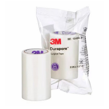 Durapore Heftpflaster aus Kunstseide 2.5cmx9.1m weiss P.à 12