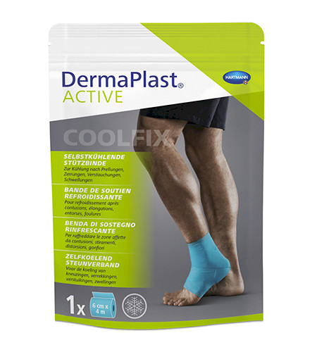 DermaPlast Active CoolFix 6cmx4m selbstkühlende Bandage P.à 1