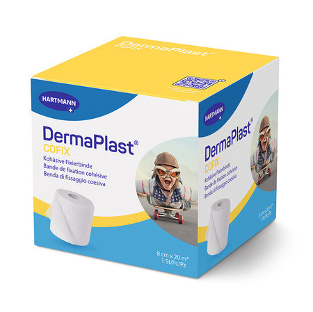 DermaPlast CoFix 8cmx20m blanc sans latex p.à 1