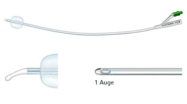 Rüsch Brillant Ballonkatheter Tiemann Ch.14 5-10ml Silkomed P.à 5