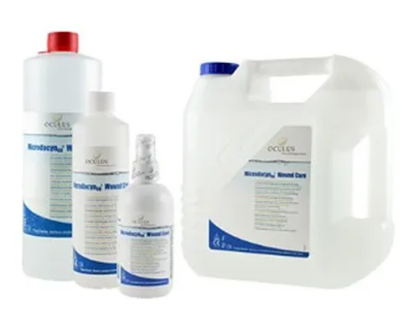 Microdacyn60 Wound Care Spray 250ml Solution prête pour rinçage de plaies à base d'oxygène actif
