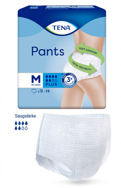 Tena Pants Plus ConfioFit Gr.M 80-110cm p.à 14 pces