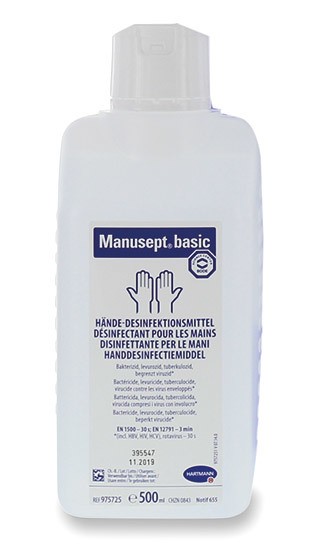 Manusept basic 500ml, désinfectant pr. les mains