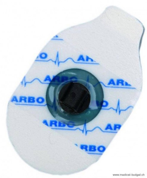 Kendall Arbo EKG-Einweg-Klebeelektroden H914SG 57x34mm, 4mm Bananenstecker P.à 300 Stk.