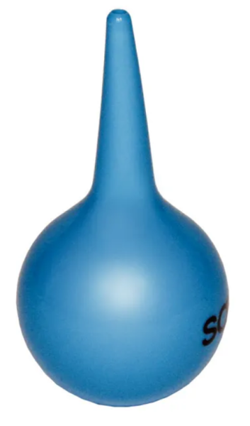 Sanity Ohrenspritze blau Gr.7 75ml mit weicher Kanüle