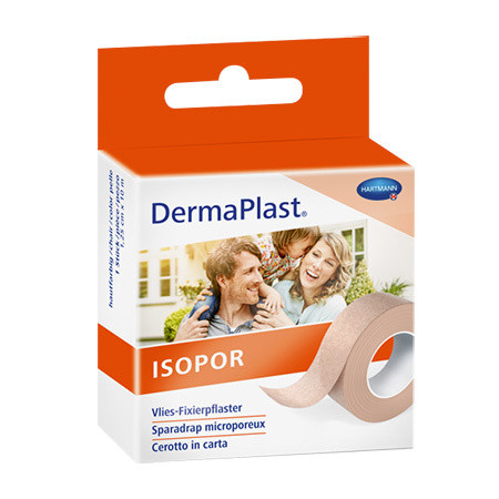 DermaPlast Isopor Vlies beige 2,5cmx9,2m Sparrolle P.à 1