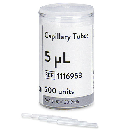 Nycocard Capillaires 5µl pour HbA1c et CRP p.à 200