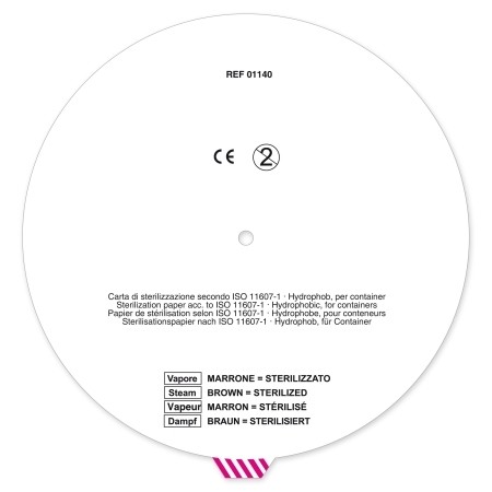 Interlock-Container Rundfilter mit Indikator für AesculapContainer, Pack à 500