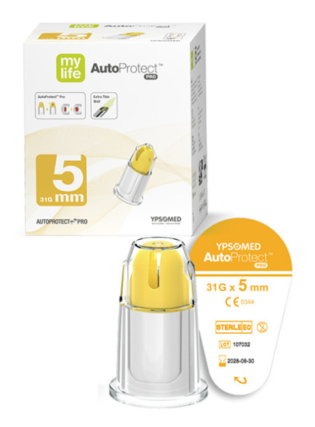 mylife AutoProtect Pro Pen-Nadeln 31G 0.25x5mm P.à 100