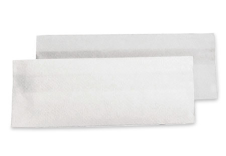 Funny Handtücher aus Zellstoffpapier hochweiss, 1-lagig, C-Falz, 25 x 33 cm, P. à 4032 (24 Bündel)