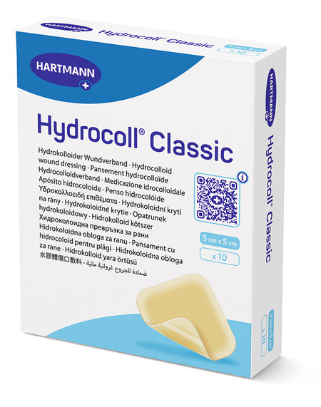 Hydrocoll Pansement hydrocolloide 5x5cm stérile p.à 10