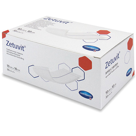 Zetuvit Pansement absorbant 10x20cm stérile emball. individ. p.à 25 pces