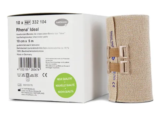 Rhena Ideal Idealbinde braun 10cmx5m offen P.à 10