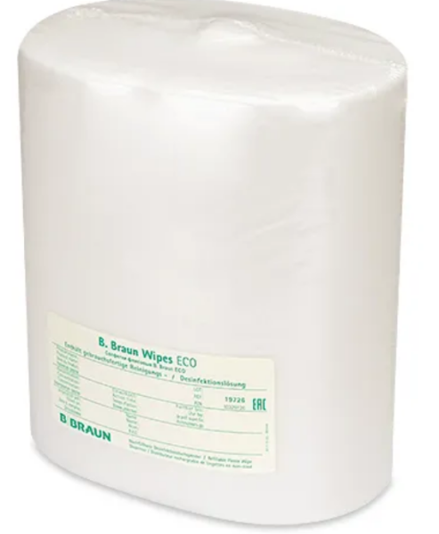 B.Braun Wipes ECO rouleau de recharge en non-tissé 190x360mm p.à 120 lingettes