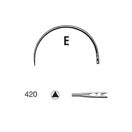 Wundnadel 420 E Gr.02 P.à 12