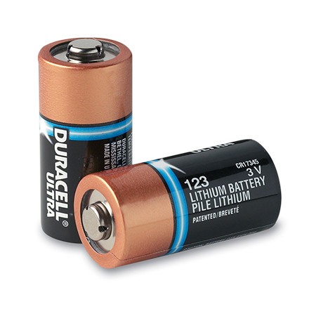 Set de batteries Lithium 3V pour défibrillateur ZOLL AED Plus, p.à 10 pces (Duracell CR-123A)