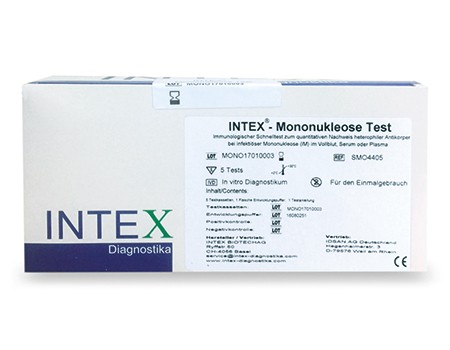 INTEX Mononukleose-Test P.à 20 (Vollblut, Serum, Plasma)