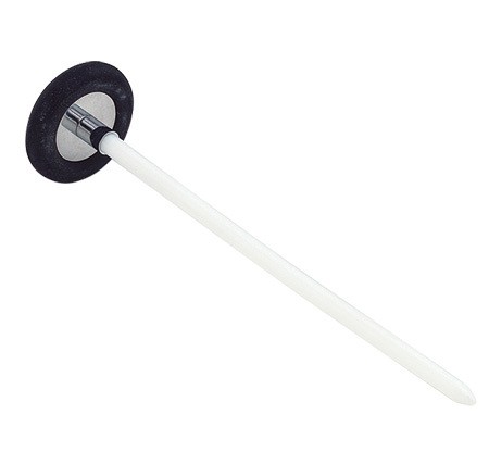 Marteau à réflexes selon Rossier court 24cm Ø 50mm avec manche flexible en plastique, env. 90g
