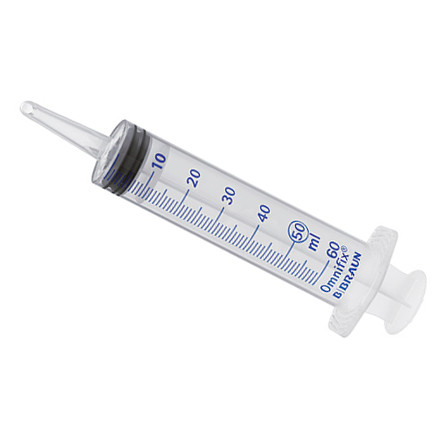Omnifix-Spritze 50ml mit Katheter-Ansatz