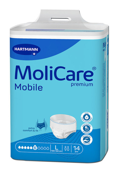 MoliCare Mobile 6 Inkontinenz Pants Gr.L P.à 14
