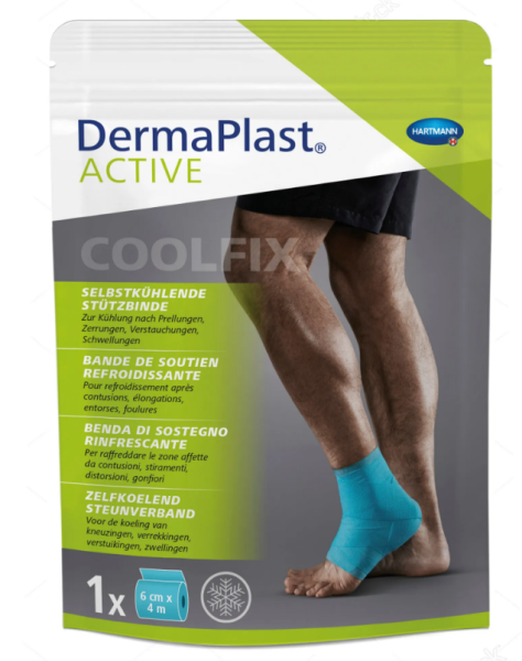 DermaPlast Active CoolFix 6cmx4m selbstkühlende Bandage P.à 1