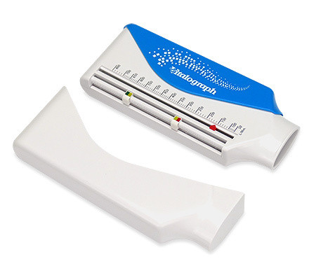 Vitalograph Peak Flow Meter Universal avec housse de protection et schéma de feux de signalisation p.à 1