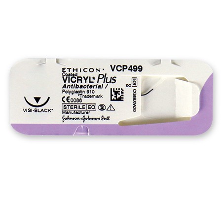 Vicryl Plus incolore FS-2 5-0 45cm p.à 3 douz