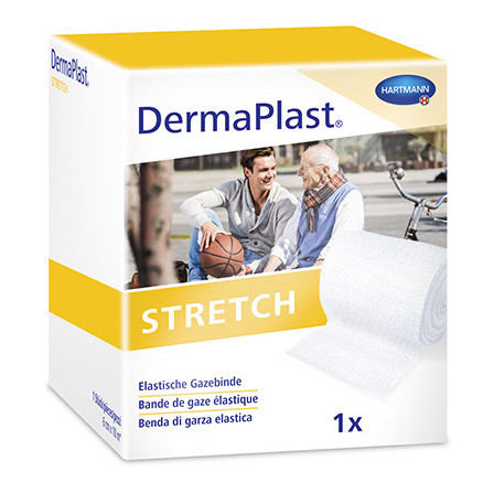 DermaPlast Stretch weiss 8cmx10m P.à 1