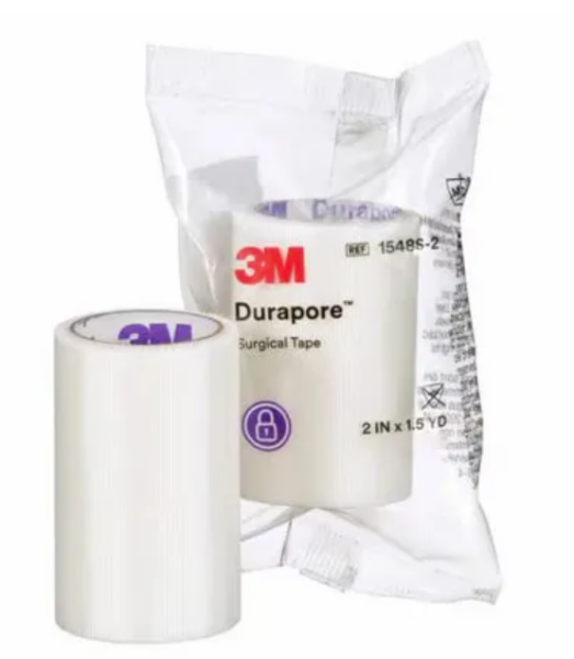 Durapore Heftpflaster aus Kunstseide 1.25cmx9.1m weiss P.à 24