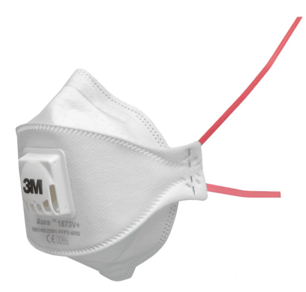 Aura Masque anti-particules FFP3 avec valve (9332+) p.à 10