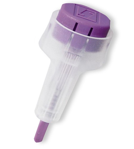 Sarstedt Lancettes de sécurité Super av lame 1,5mm violet prof. de pénétration 1,6mm p.à 200