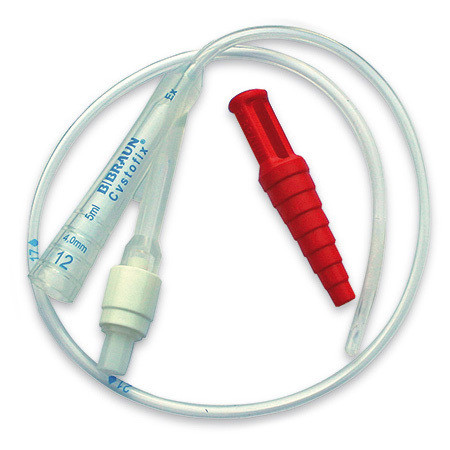 Cystofix Set de rechange avec sonde à ballonnet Ch.12 en silicone 40cm à embout droit sans fil conducteur p.à 5