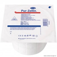 Pur-Zellin Tampons en cellulose 4x5cm non-stériles p.à 1 rl à 500 pces Pur-Zellin Tampons en cellulose 4x5cm non-stériles p.à 1 rl à 500 pces