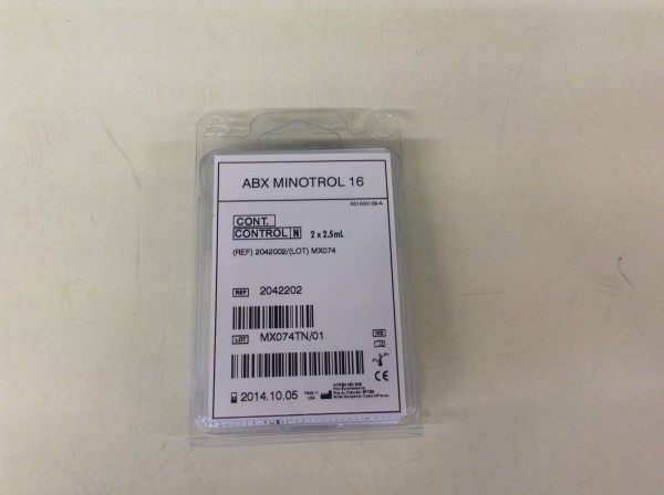 Minotrol Kontrollblut normal 16 Parameter 2x2,5ml