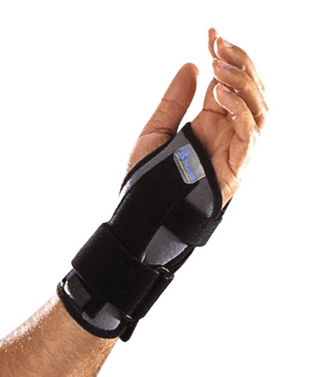 Thuasne Dynastab Dual Handgelenk-Bandage Gr.3 20,0-23,0cm schwarz