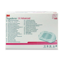 Tegaderm I.V. Advanced pour la fixation de canule 10x12cm transparent stérile p.à 50 Tegaderm I.V. Advanced pour la fixation de canule 10x12cm transparent stérile p.à 50