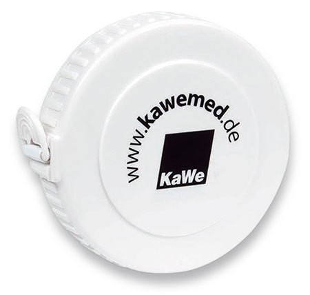 KaWe Mètre-ruban en lin dans boîtier en plastique 1,5m x 8mm