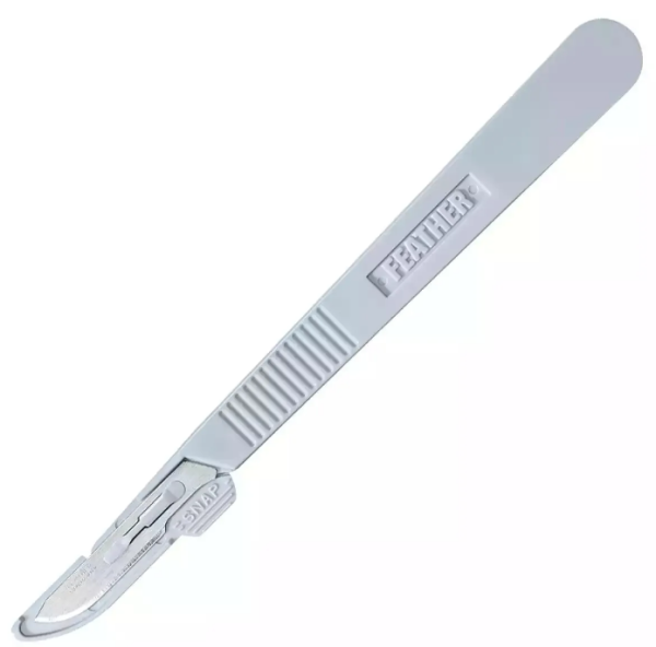 Scalpels à usage unique Feather Fig.10 stériles emballés individuel p.à 20