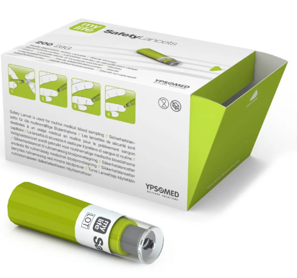 mylife SafetyLancets Sicherheitslanzetten steril P.à 200