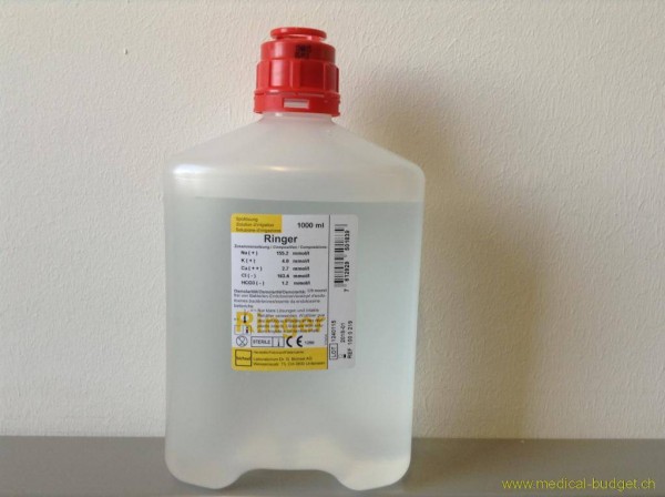 Ringer'sche Spüllösung Bichsel ohne Besteck PP-Flasche à 1000ml