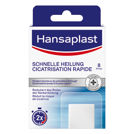 Hansaplast Schnelle Heilung Wundschnellverband 65x43mm P.à 8